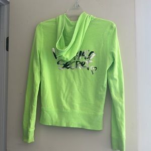 small Victoria’s Secret zip up hoodie lightly used